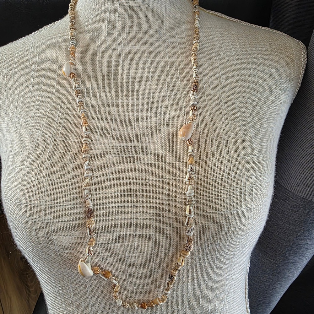 Handmade Shell Necklace Beach Boho‎ Seashell Beaded